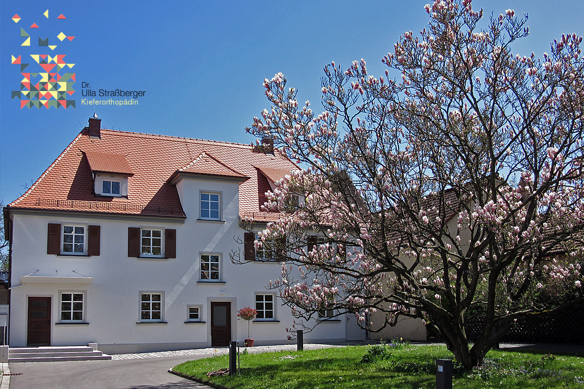 Außenansicht Praxis Dr. Ulla Straßberger Fachzahnärztin für Kieferorthopädie in Rothenburg ob der Tauber